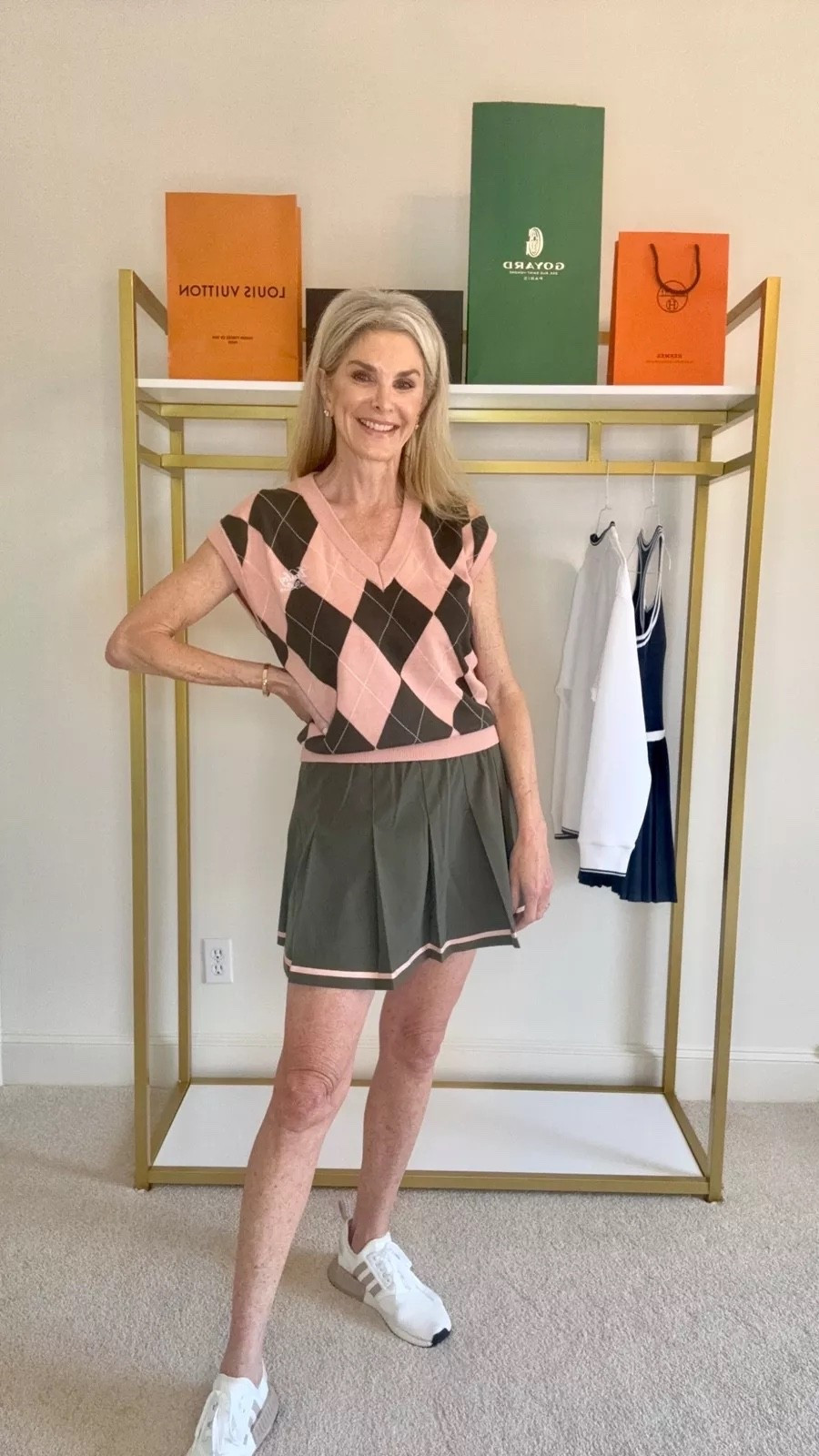 Back in stock! Super cute argyle sweater for spring! Perfect if you are a golfer and want a masters inspired look! Size S

#LTKSeasonal #LTKootd #LTKOver40