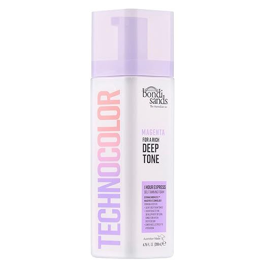 Bondi Sands Technocolor 1 Hour Express Self Tanning Foam, Innovative Formula, Hydrates for Natura... | Amazon (US)