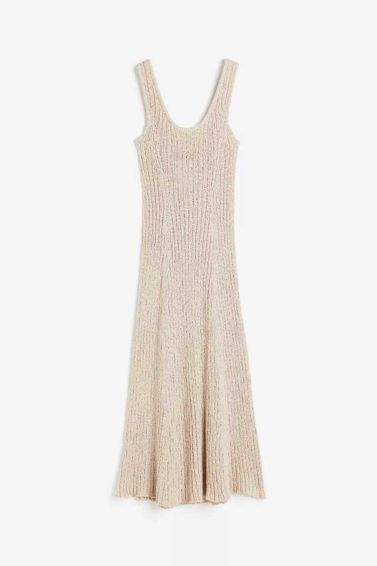 H and m hot sale knitted dress