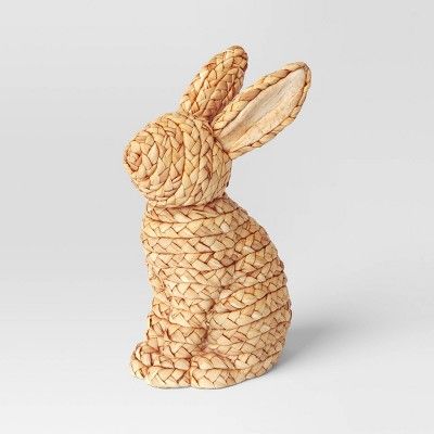 Large Decorative Woven Bunny Tan - Threshold™ | Target