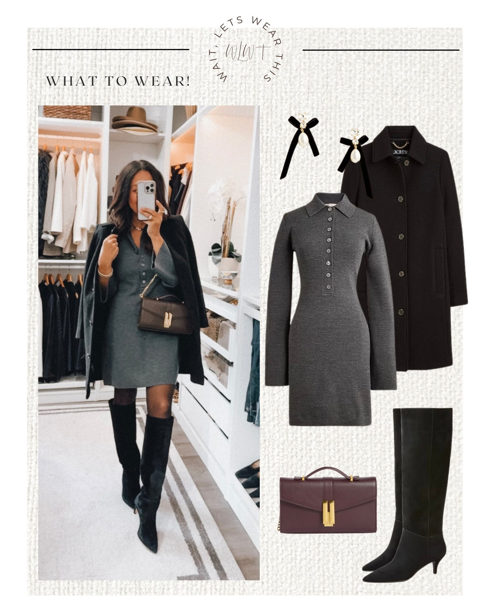 Such a great sweater dress fits true to size perfect for the holidays⭐️

#LTKSaleAlert #LTKOver40