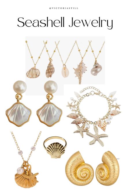 Seashell Jewelry - Amazon - Shell Jewelry 

#LTKTravel #LTKSwim #LTKFindsUnder50