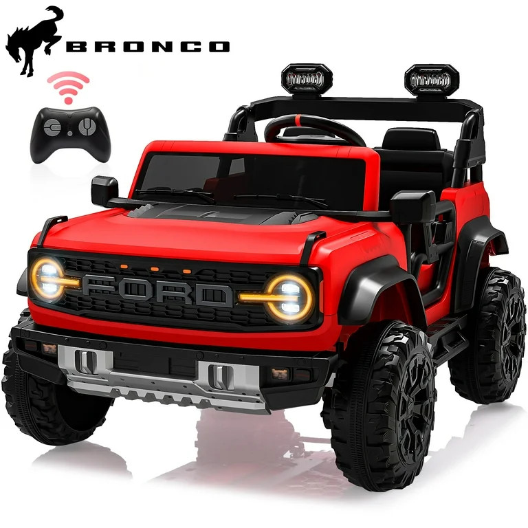 24V 2 Seater Ride on Cars, Licensed Ford Bronco Raptor Powered Ride on Toy Truck with Remote Cont... | Walmart (US)
