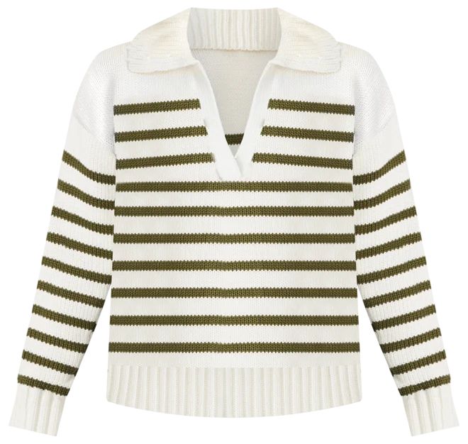 AT Weekend Chunky Collared Sweater | Ann Taylor (US)