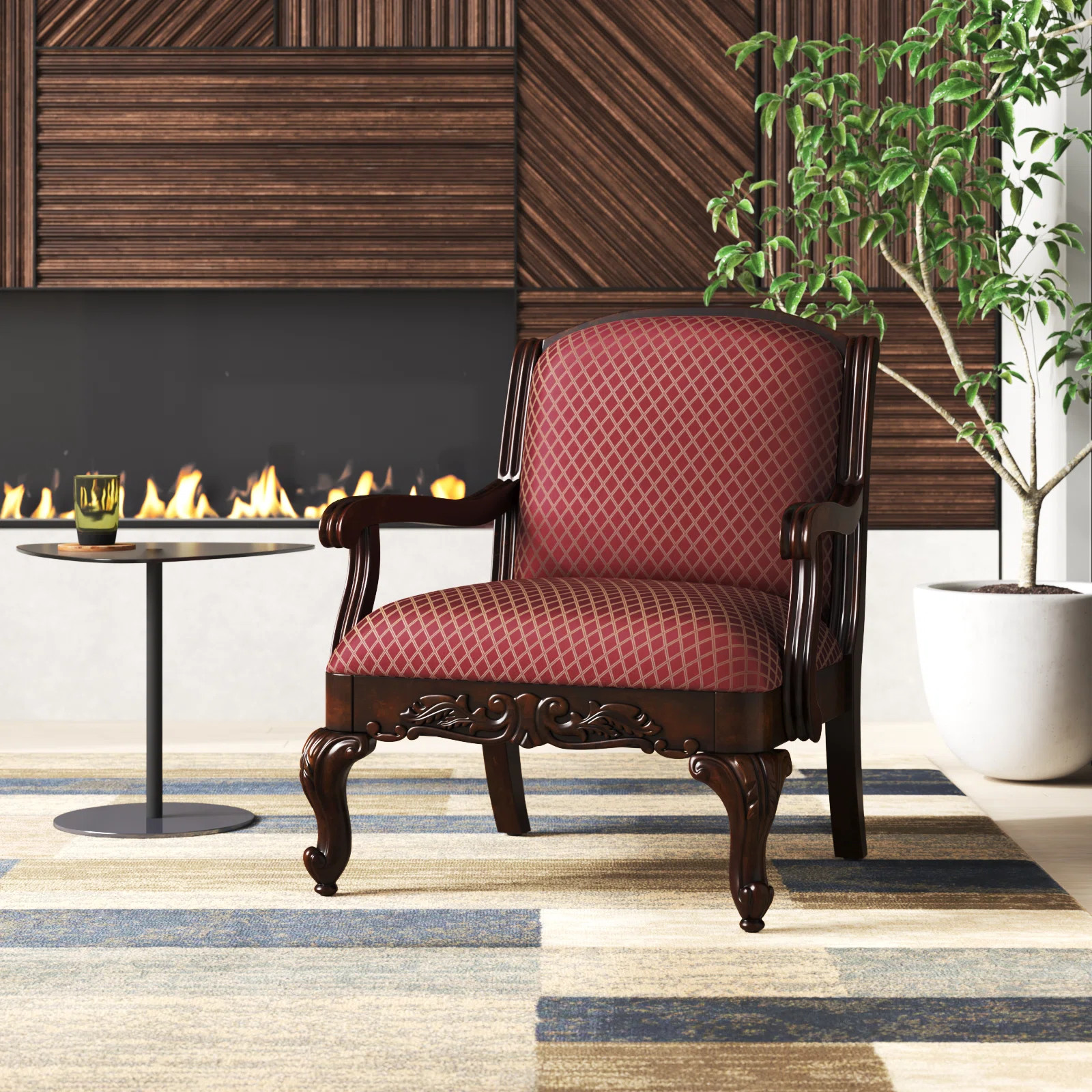 Lark Manor Arleen Upholstered Armchair & Reviews | Wayfair | Wayfair North America