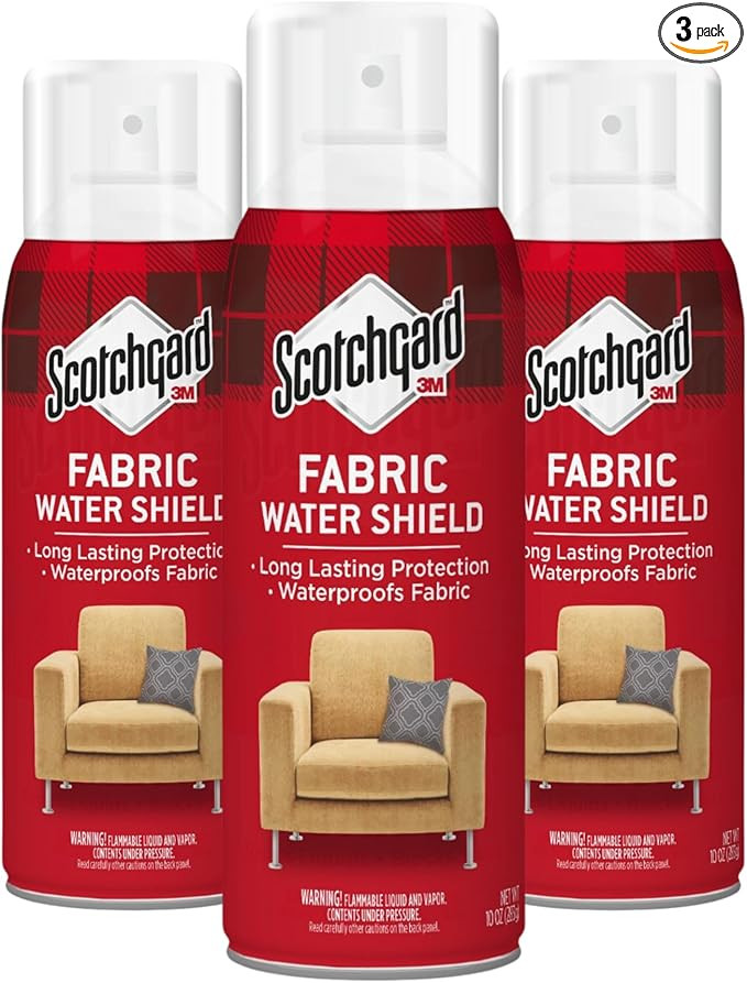 Scotchgard Fabric & Upholstery Protector, 3-Pack (10 oz Cans) – Repels Liquids & Blocks Stains ... | Amazon (US)
