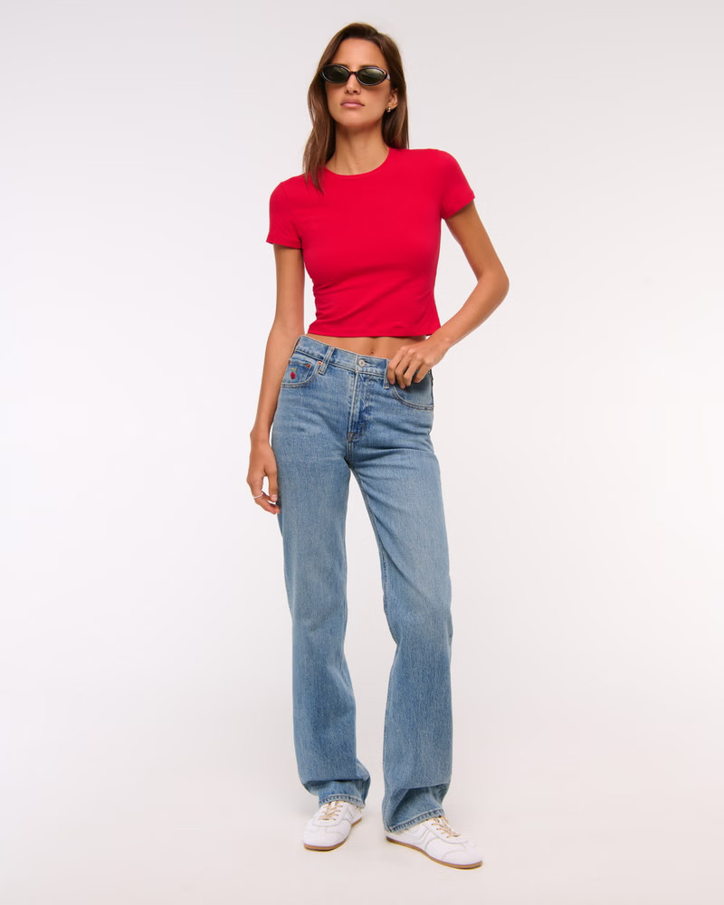 Women's High Rise 90s Relaxed Jean | Women's New Arrivals | Abercrombie.com | Abercrombie & Fitch (US)