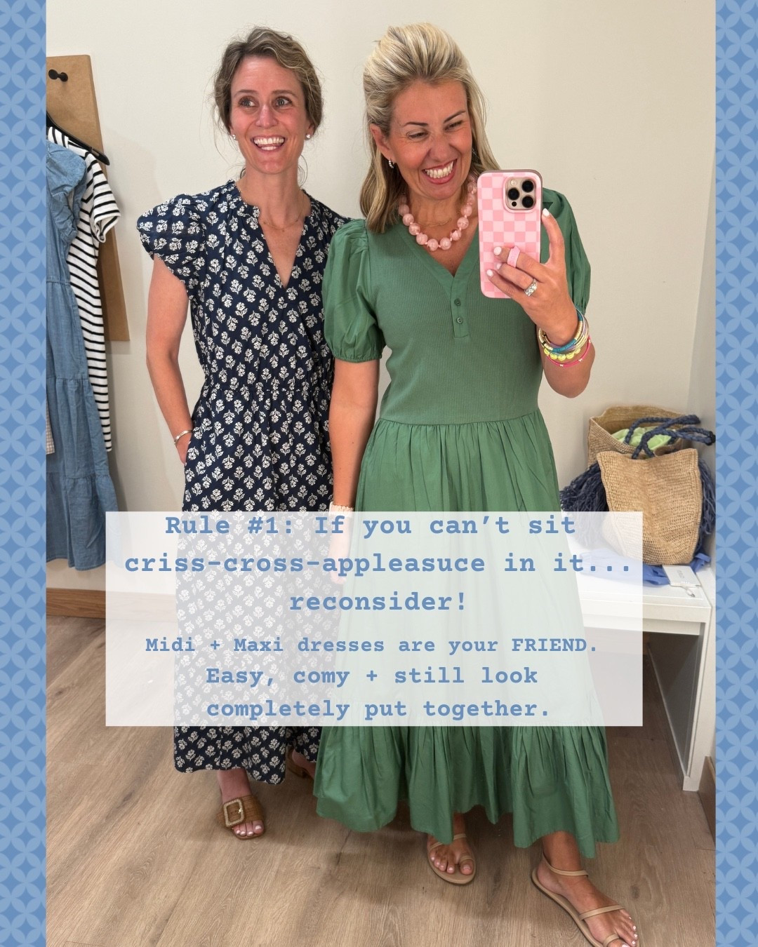 So much goodness at J.Crew Factory!! This is the perfect teacher dress…love a throw on and go dress. 
Green dress - small
Navy dress - 2
Sandals - 8 tts 

*code Catherine20 at Allie + Bess
*code mixandmatchmadness at Loopy

#LTKmomlife #LTKdayinmylife #LTKOver40