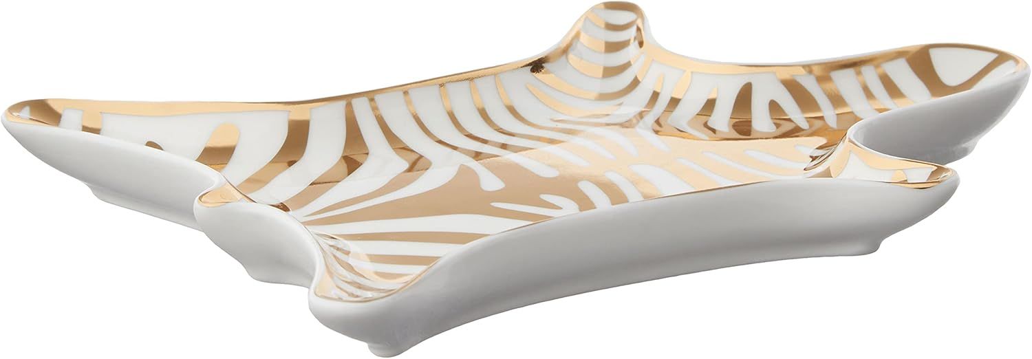 Jonathan Adler Metallic Zebra Dish | Amazon (US)