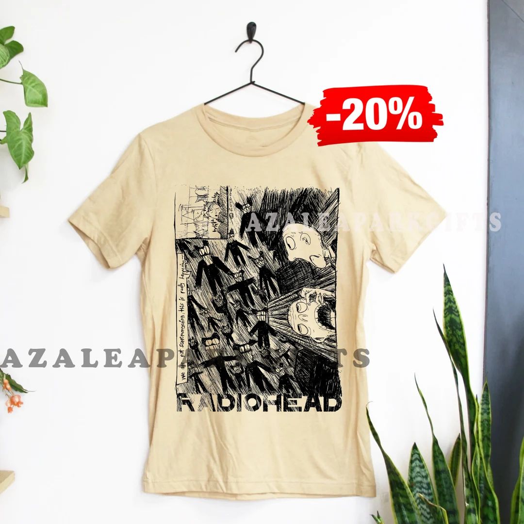 Radiohead T-Shirt|Hip Hop Unisex Music Album Tshirt| Vintage Radiohead shirt|gift for him|vtg tee | Etsy (US)