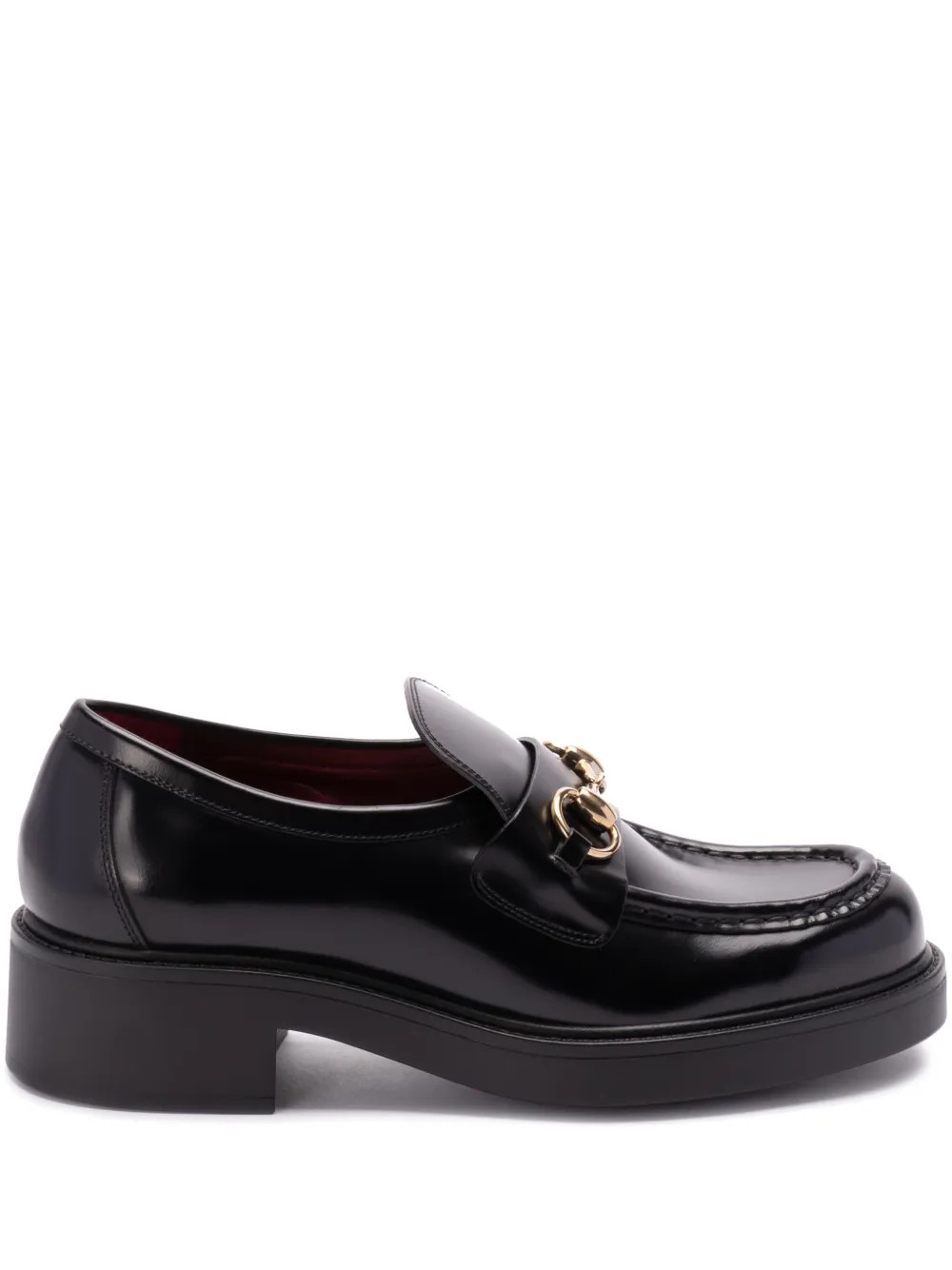 Gucci 40mm Horsebit Loafers  | Black | FARFETCH | Farfetch Global