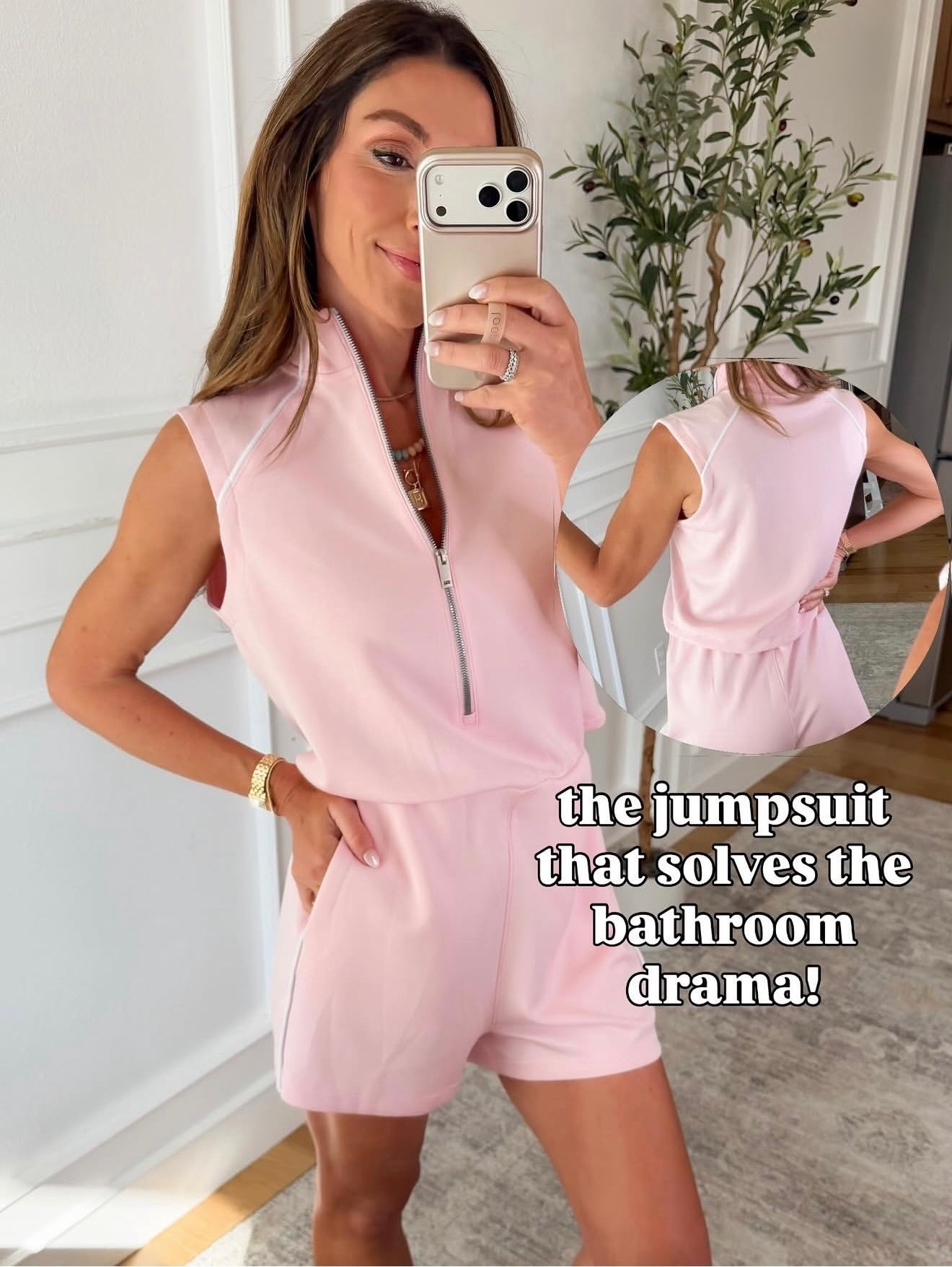 Summer and bathroom friendly jumpsuit! I LOVE this color 💖

#AmazonFashion #AmazonStyle #CoolMomStyle #MomStyle #AmazonFinds #AmazonFashionFinds #EverydayStyle #CasualMomStyle #EffortlessStyle #MomOOTD



#LTKootd #LTKActive #LTKmomlife