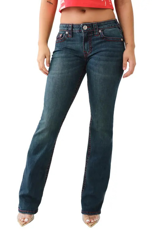 True Religion Becca Bootcut Jeans in Twilight Indigo at Nordstrom, Size 26 | Nordstrom