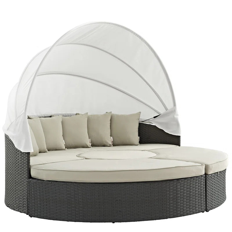 Modway Stopover Outdoor Patio Sunbrella Daybed | Wayfair North America