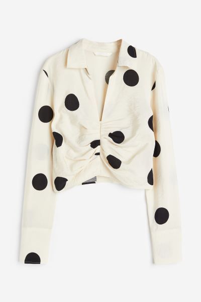Blouse with Collar | H&M (US)