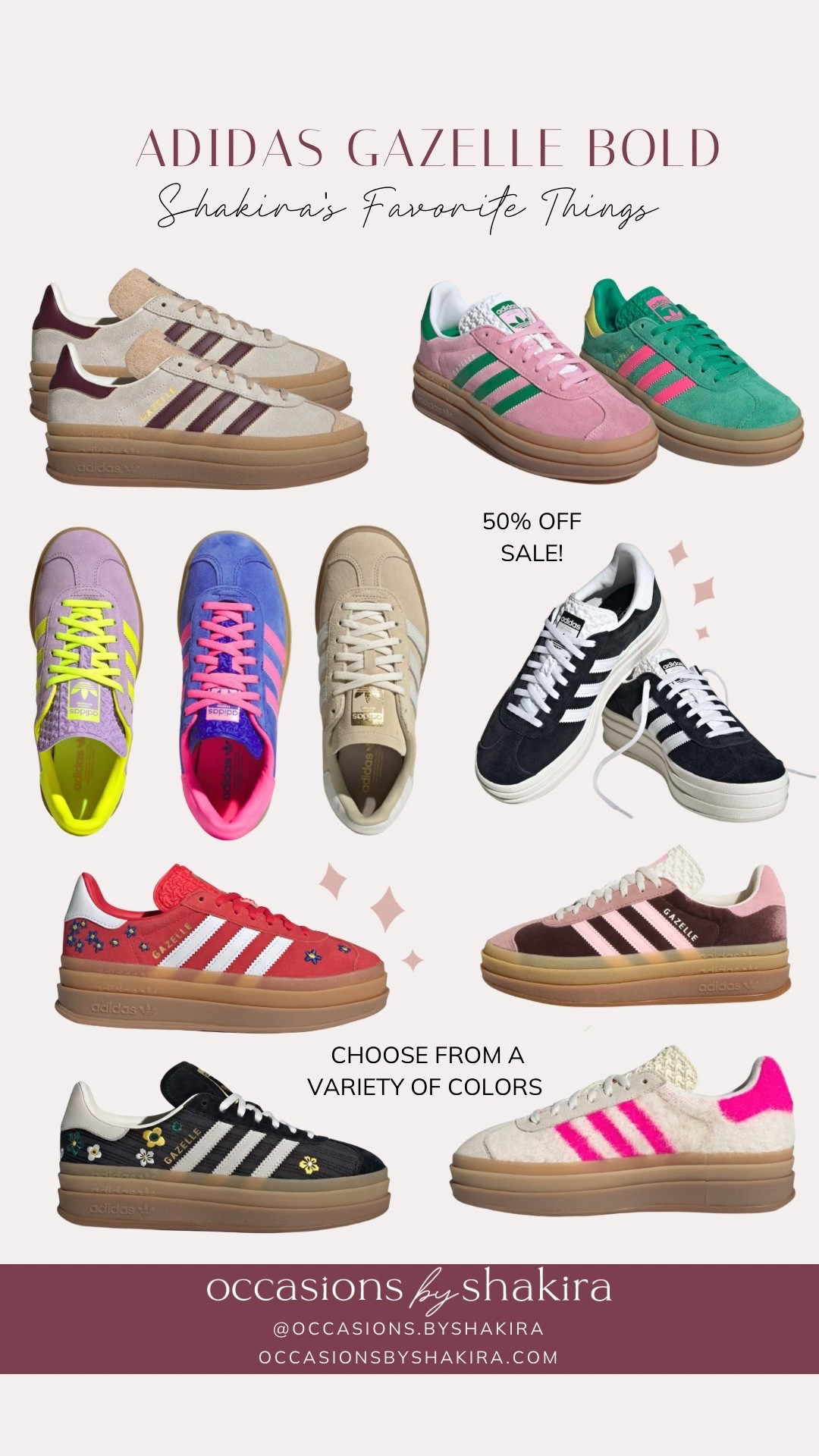 50% OFF sale on my favorite adidas!

#LTKActive #LTKgrwm #LTKootd