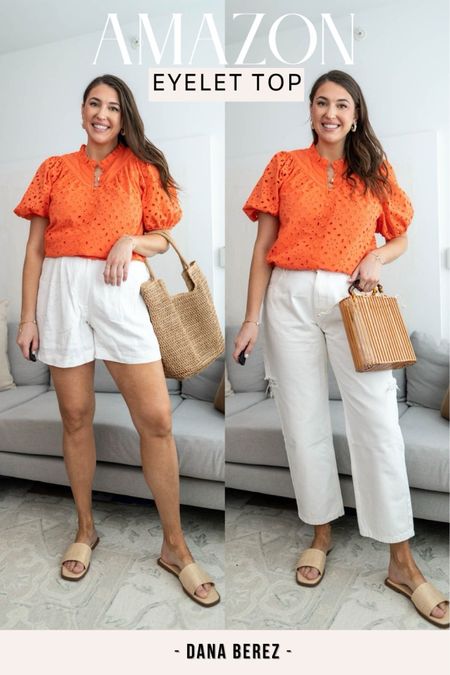 Amazon eyelet top styled two different ways! I own this top in 3 colors I love it so much 



Amazon fashion | amazon midsize | amazon womens fashion | amazon spring fashion | amazon outfit | amazon top | eyelet top 

#LTKStyleTip #LTKFindsUnder50 #LTKMidsize