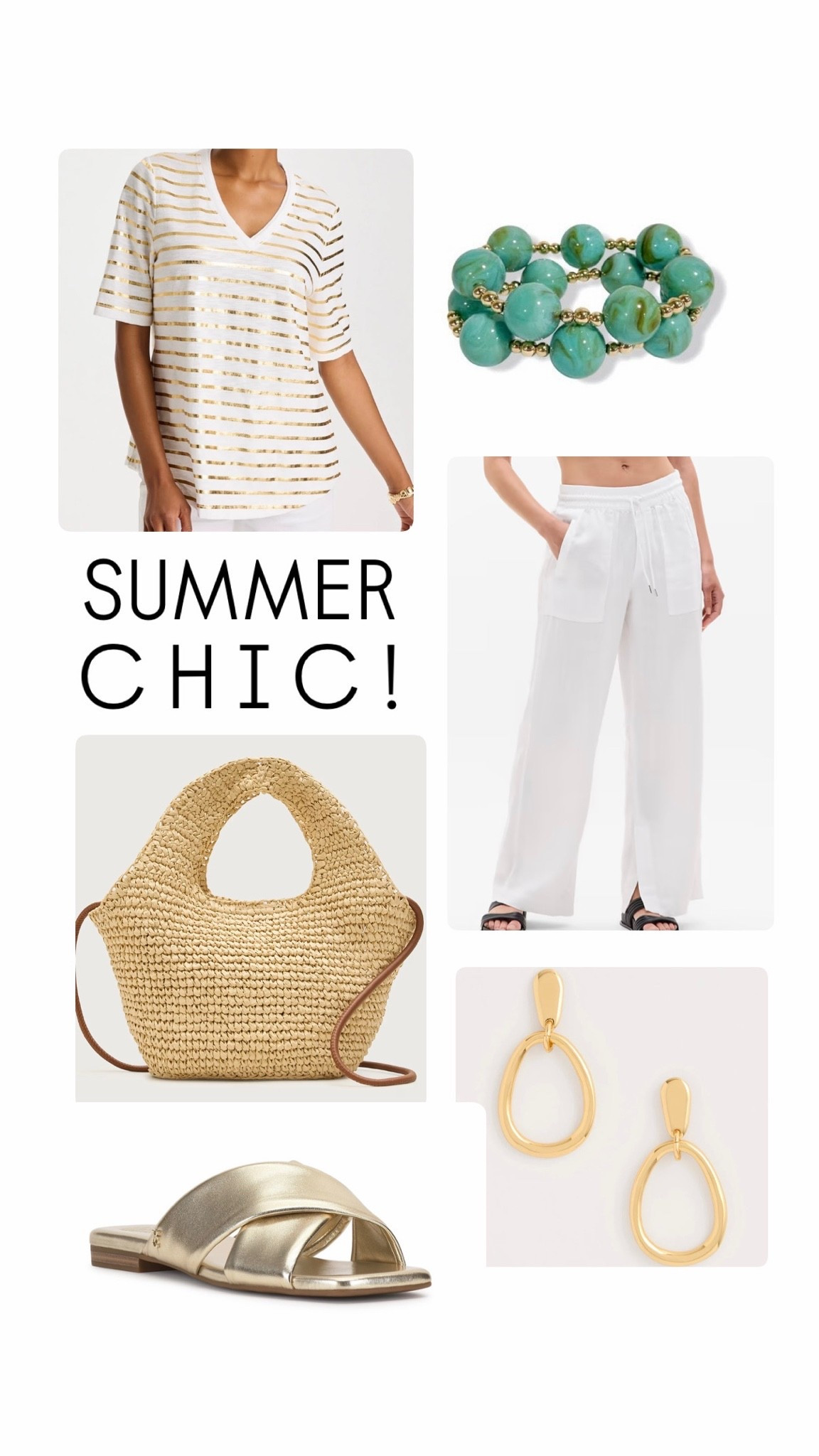ALL ON SALE….. except the bracelet which is only $24.95. LOVE this simple fresh SUMMER look! NOTE: I would size UP on the white linen pants!

#LTKootd #LTKOver40 #LTKSaleAlert