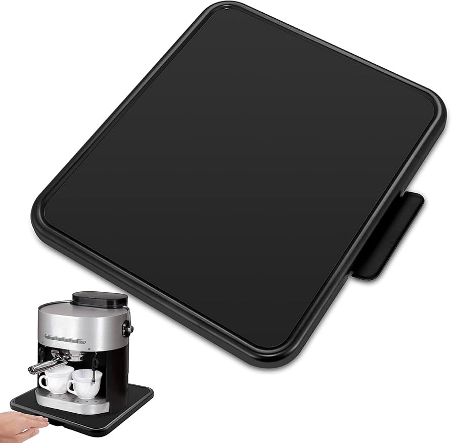 Kitchen Caddy Coffee Maker Sliding Tray, Premium Under Cabinet Appliance Coffee Maker Toaster Ble... | Amazon (US)