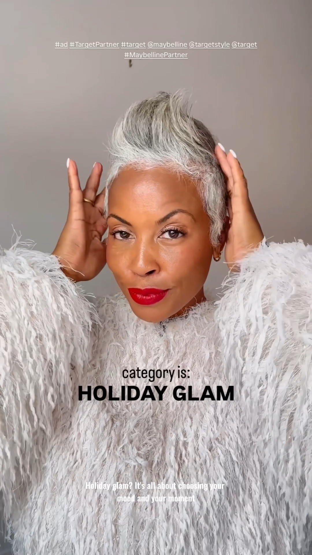 #ad Holiday glam made simple!
You know it’s it’s @maybelline 🤌🏾✨
Limited time only….shop @Target before they sell out!
•
•
•
#MaybellinePartner #ad #LTKbeauty #MaybellineAtTarget #HolidayMakeup #BoldRedLips #NeutralGlam #LashGoals #MakeupMustHave #lashlover #mascara #makeuplovers #Waterproofmascara  #HolidayStyle #EyeMakeup #BeautyEssentials #MakeupMustHave #LongLashes @shop.ltk #liketkit #TargetPartner #Target @maybelline @targetstyle @target

#LTKHoliday #LTKGiftGuide #LTKBeauty