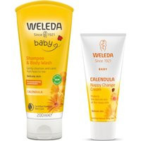 Weleda Baby Shampoo & Body Wash + Nappy Cream Bundle | Look Fantastic (ROW)