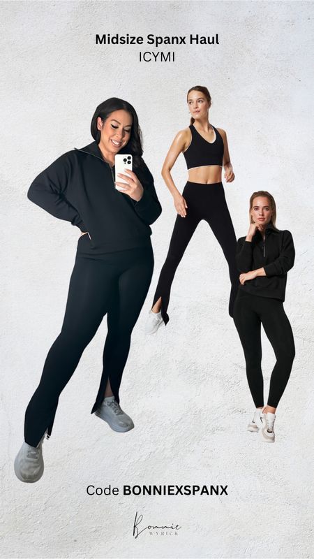 In Case You Missed It! 🖤 Midsize Spanx haul for athleisure and running! Code BONNIEXSPANX for 10% off 

#LTKfitness #LTKmidsize #LTKSeasonal