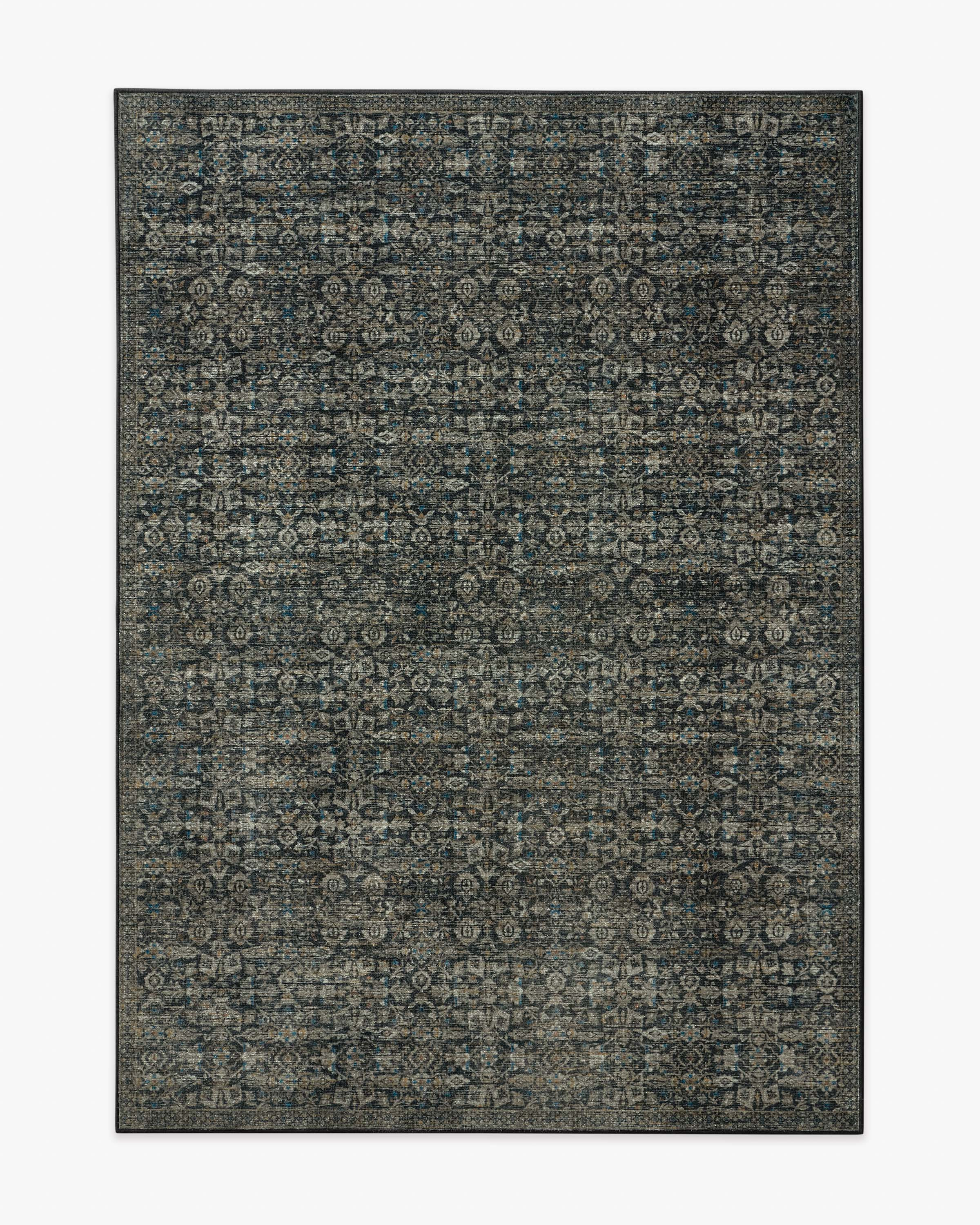 Sierra Soft Black Rug | Ruggable
