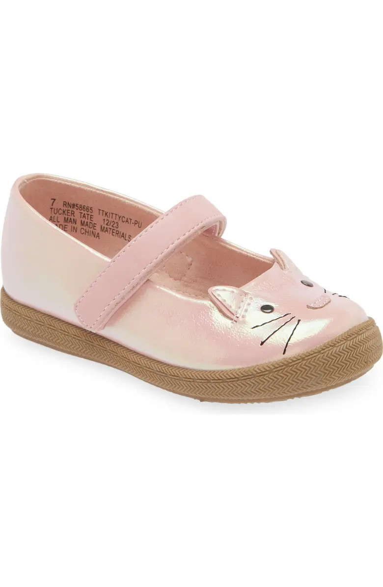 Tucker + Tate Kids' Kitty Cat Mary Jane | Nordstrom | Nordstrom