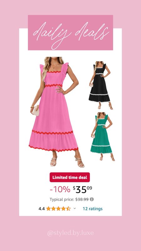 Amazon daily deals!

Amazon finds | perfect summer dress | summer maxi dress | wedding guest dress 

#LTKSaleAlert #LTKStyleTip #LTKSeasonal