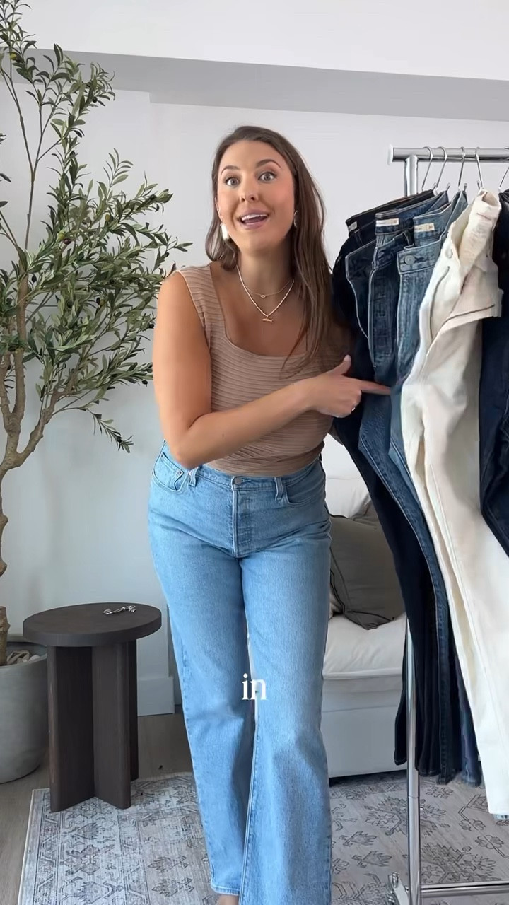 The denim you’ll wear on repeat 👖

straight leg jeans, everyday denim, flattering high rise jeans, classic blue jeans, capsule wardrobe staples, casual chic outfit, must have basics

#LTKMidsize #LTKWorkwear #LTKTall