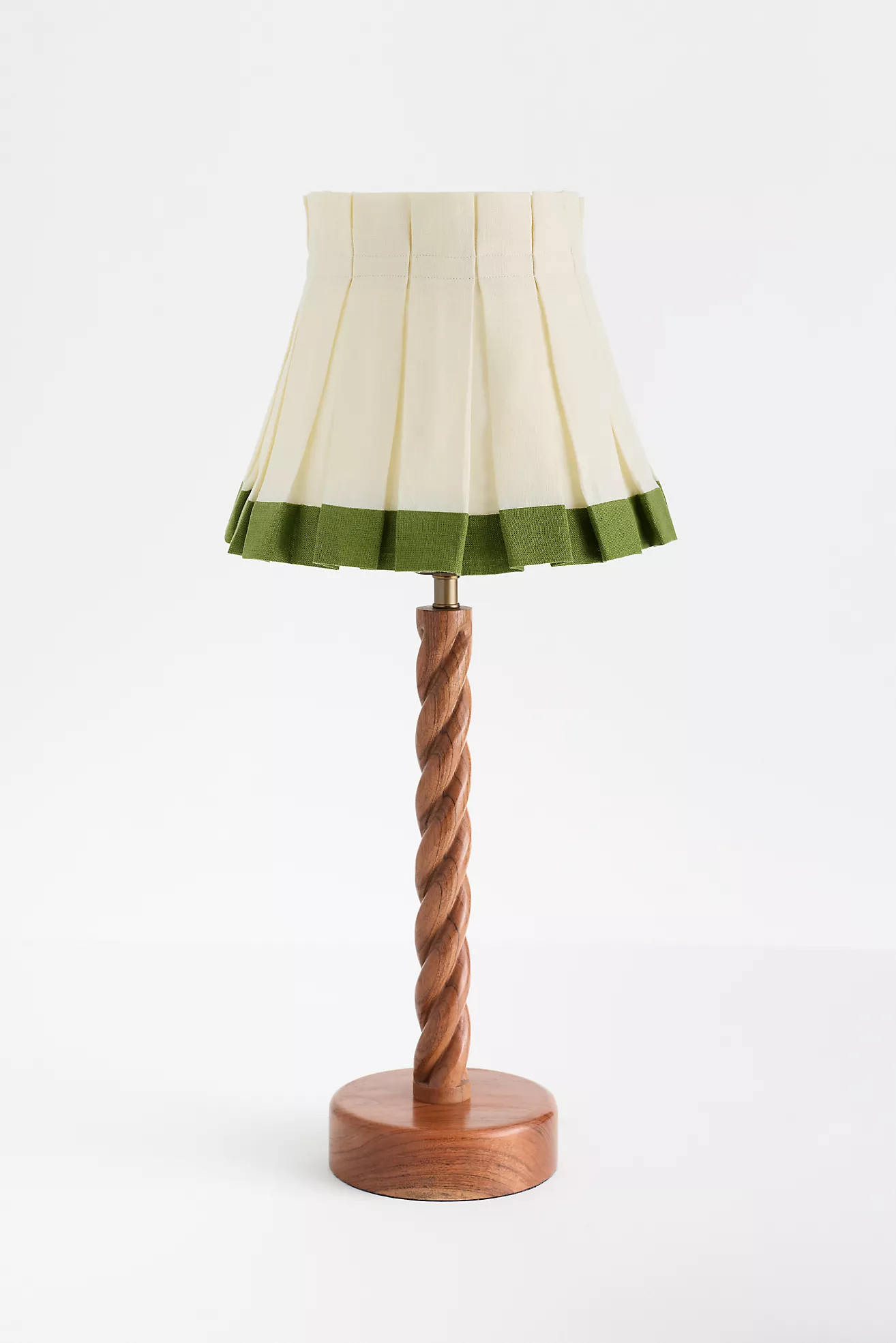 Cielle Home Box Pleat Fabric Lamp Shade and Slipcover | Anthropologie (US)