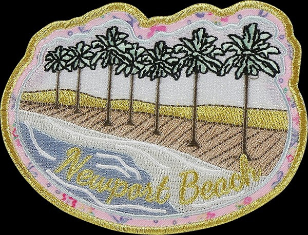 LoveShackFancy x Stoney Clover Lane Newport Beach Sticker Patch | Stoney Clover Lane
