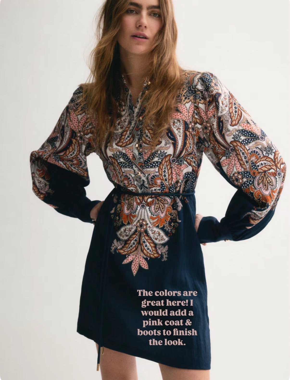 This dress has such pretty colors! It would be so cute with boots & a pink coat! 

Loverly Grey, H&M, floral dress, winter dress, winter fashion, winter outfit ideas 

#LTKFindsUnder100 #LTKootd