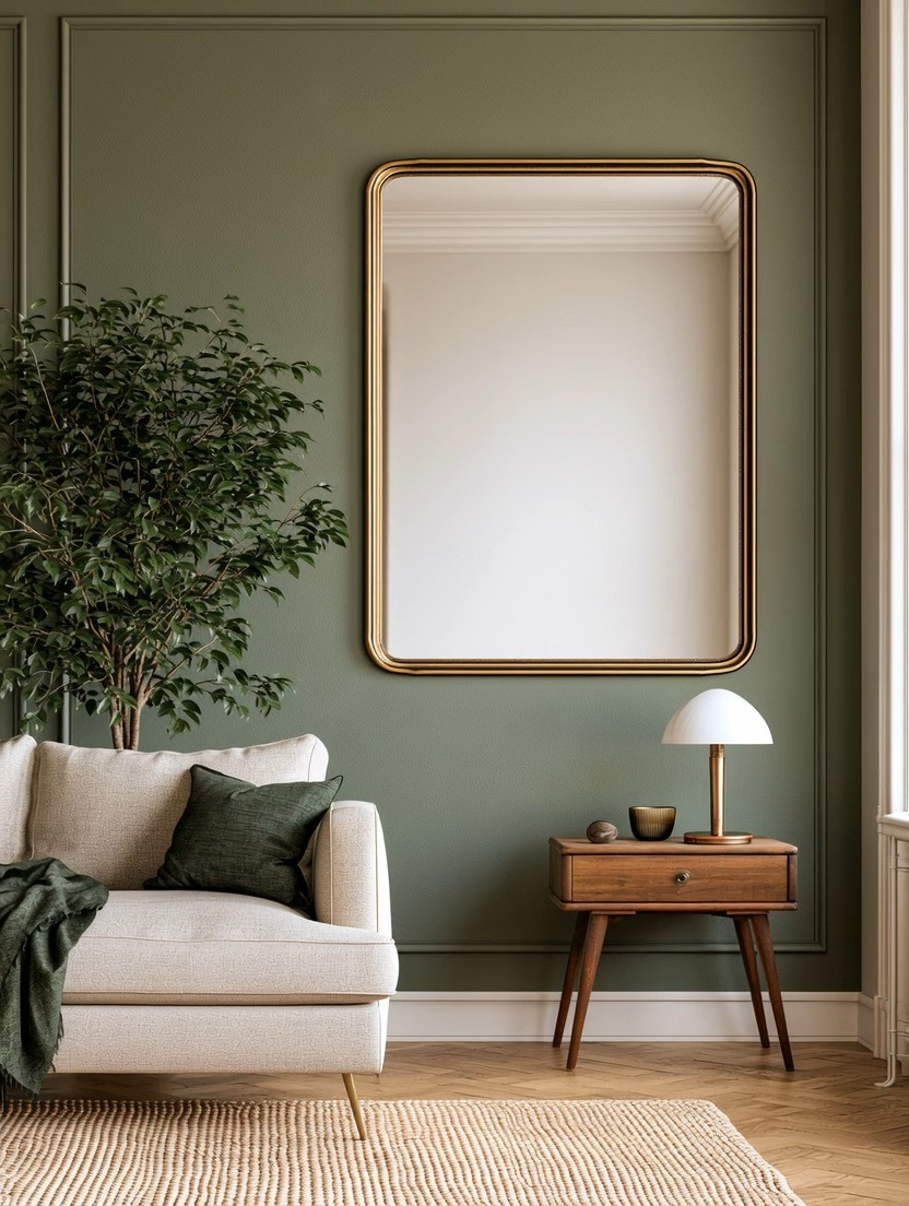 How elegant is this corner? And the formula is beautifully simple.

Start with an antique gold frame mirror. Gold immediately brings warmth and a sense of history, while the clean shape keeps it completely at home in a modern interior.

Then surround it with nature. A sage green wall paired with one substantial indoor tree creates that beautiful connection between the color indoors and the greenery itself. Instead of filling the corner with lots of small decor, a few larger, intentional pieces allow everything to breathe.

What we especially love about this combination is its versatility. Recreate it beside a sofa, in a bedroom, an entryway or even an overlooked hallway corner.

Antique gold. Sage green. Natural wood. Greenery. Old and new, nature and refinement—all beautifully balanced.

We’ve linked our favorite gold mirrors, sage paint tones and indoor trees to help you create the look.

#goldmirror #sagegreen #indoortrees #homedecor 

 #LTKHome