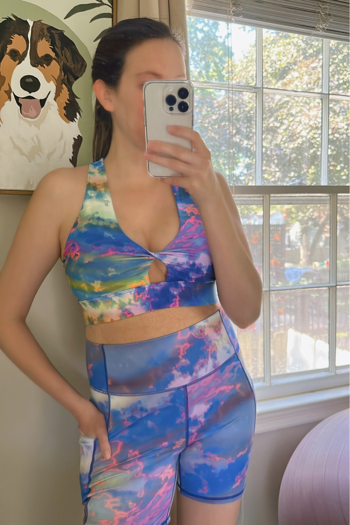 Fabletics athletic set sports bra and biker shorts 

#LTKcurves #LTKfit #LTKxNSale