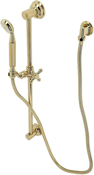 Kingston Brass KAK3422W2 Made to Match Hand Shower Combo with Slide Bar, Polished Brass 24 x 2.63... | Amazon (US)