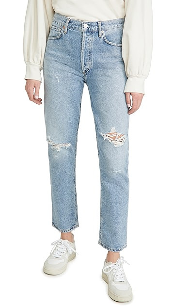 Charlotte High Rise Straight Jeans | Shopbop
