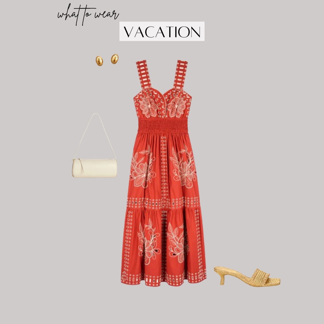 Outfit Idea: Vacation look


summer dress, warm weather outfit, sundress, cult Gaia, 

#LTKSeasonal #LTKShoeCrush #LTKItBag