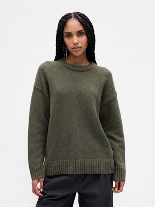 100% Cotton Oversized Sweater | Gap (US)
