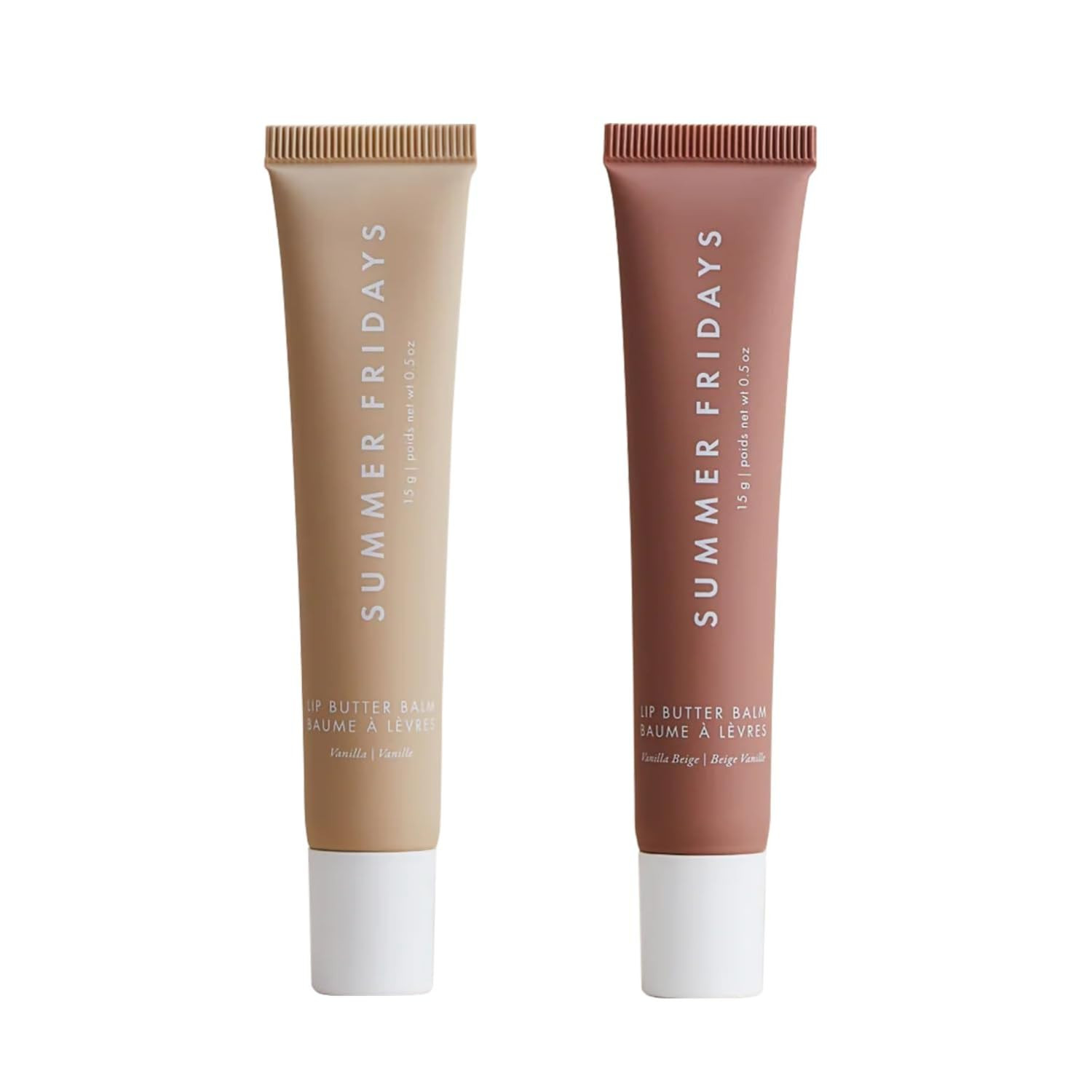 Summer Fridays Lip Butter Balm Day/Night Hydrating Lip Mask - Shea Butter, Vegan - Vanilla & Vani... | Amazon (US)