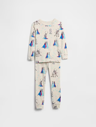 babyGap × Disney Frozen 100%!O(MISSING)rganic Cotton PJ Set | Gap Factory