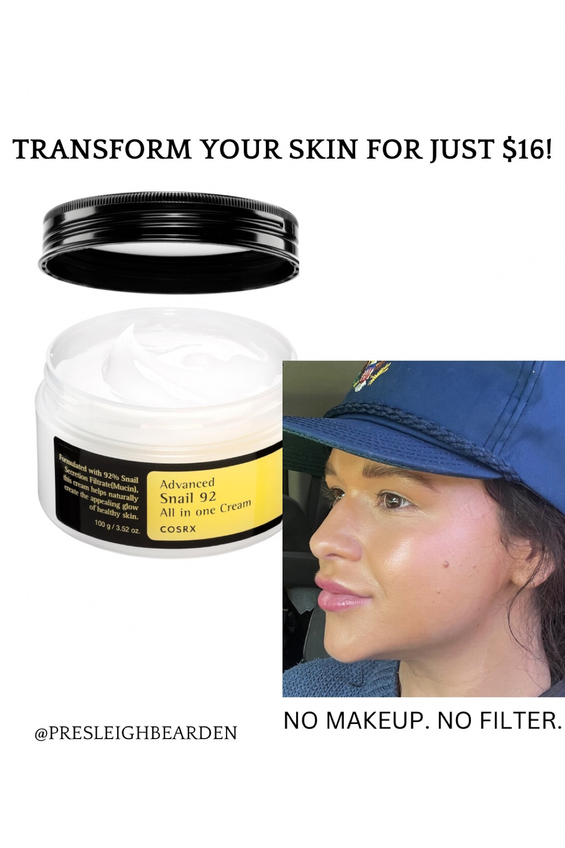 Add this to your skincare routine IMMEDIATELY! Leaves you glowing all day long and even under makeup! #skincare #skin #beauty #ltkbeauty #selfcare #amazonfinds

#LTKbeauty #LTKfindsunder50