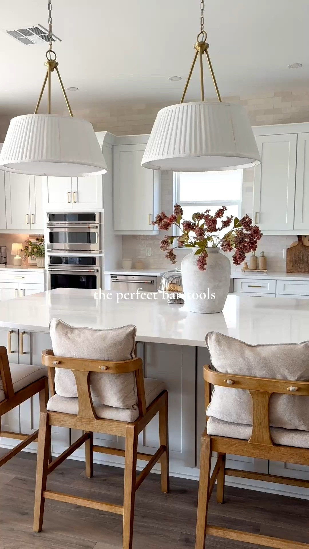 Finally found the stools that made the whole kitchen make sense & These barstools from @nathanjames  are so beautiful, featuring warm wood tones and fabric, as well as stunning back details.


Barstools, kitchen chairs, counter chairs, wood barstools, organic modern, kitchen inspo, kitchen decor, kitchen styling


#kitchen #barstools #kitcheninspo #nathanjames #kitchenstyling

#LTKHome #LTKSeasonal