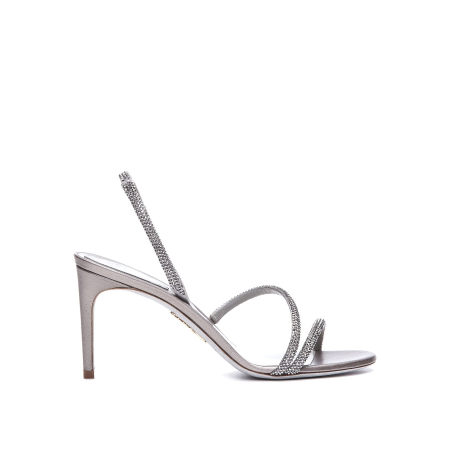 Rene Caovilla Irina Embellished Crystal Sandals, Brand Size 36 (US Size 6) | Jomashop.com & JomaDeals.com