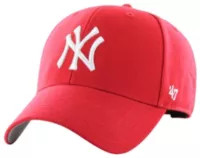 '47 Adult New York Yankees Red MVP Adjustable Hat | DICK'S Sporting Goods