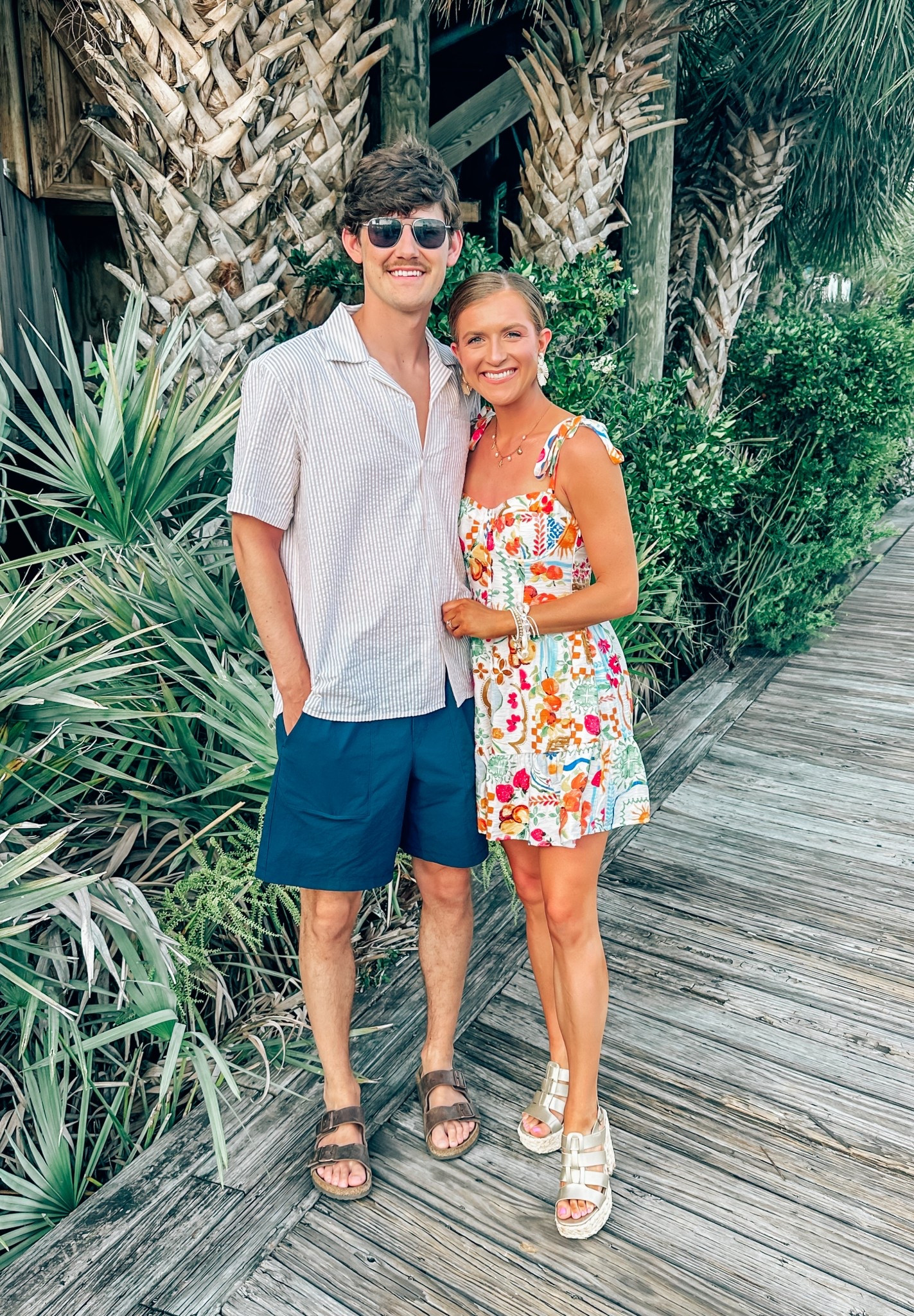 Couples beach outfit, fruit print summer dress, 

#LTKStyleTip #LTKSeasonal #LTKMens