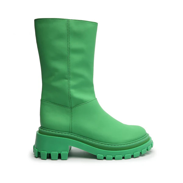 Juany Rubber Leather Bootie | Schutz Shoes (US)