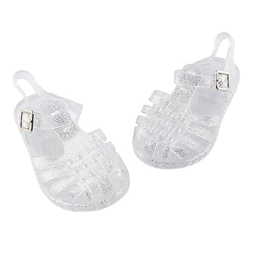 Amtidy Girls Jelly Sandals Mary Jane Flats Kids Baby Character Princess Dress Costume Ballet Beach Sandals | Amazon (US)