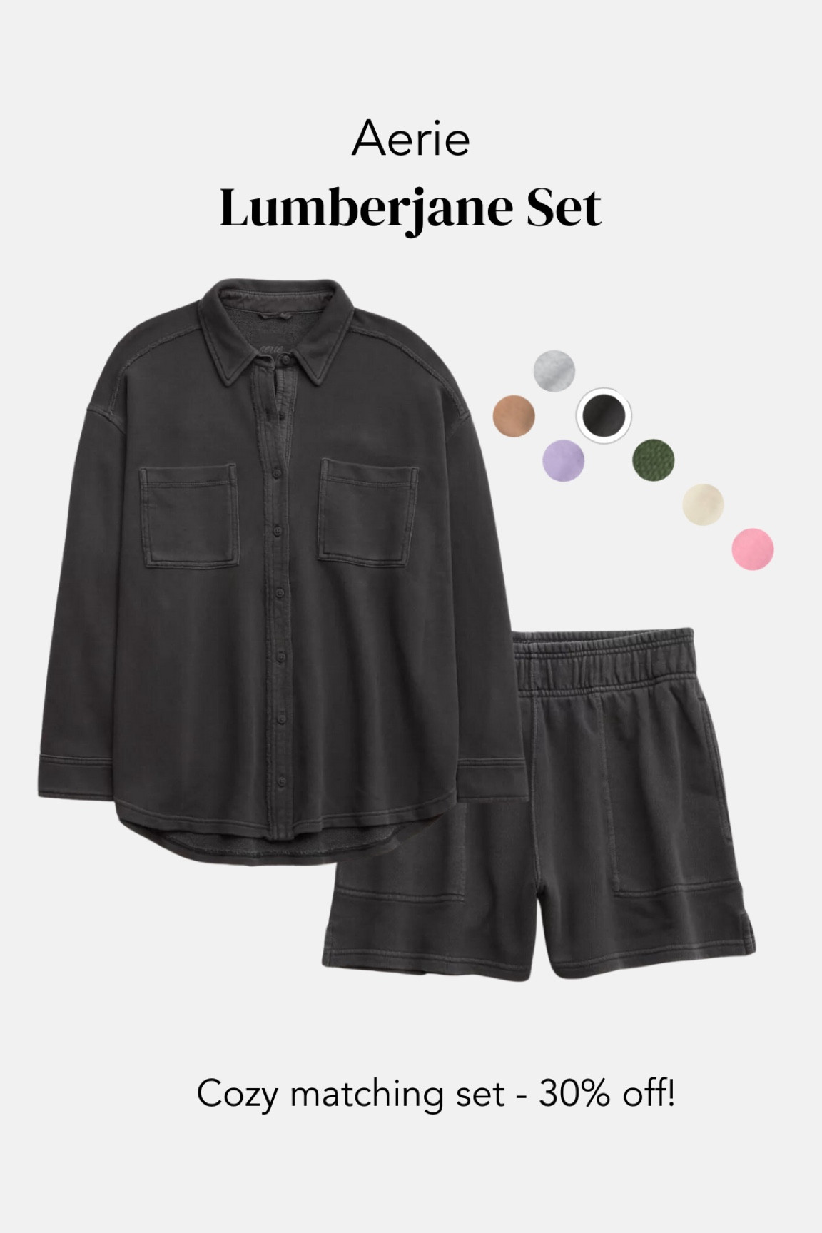 Cozy matching set on sale!
