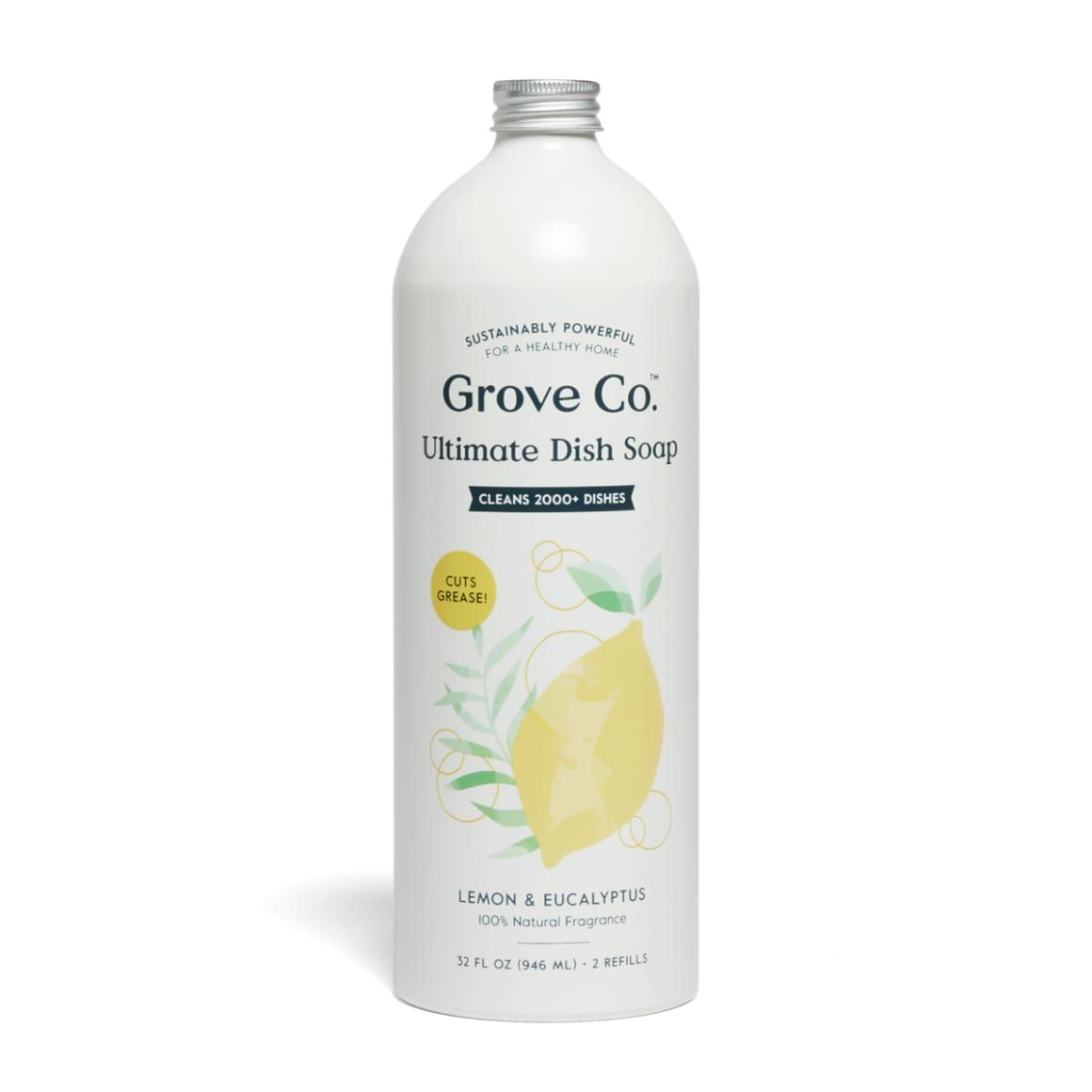Grove Co. Ultimate Dish Soap - 2 Refills | Grove